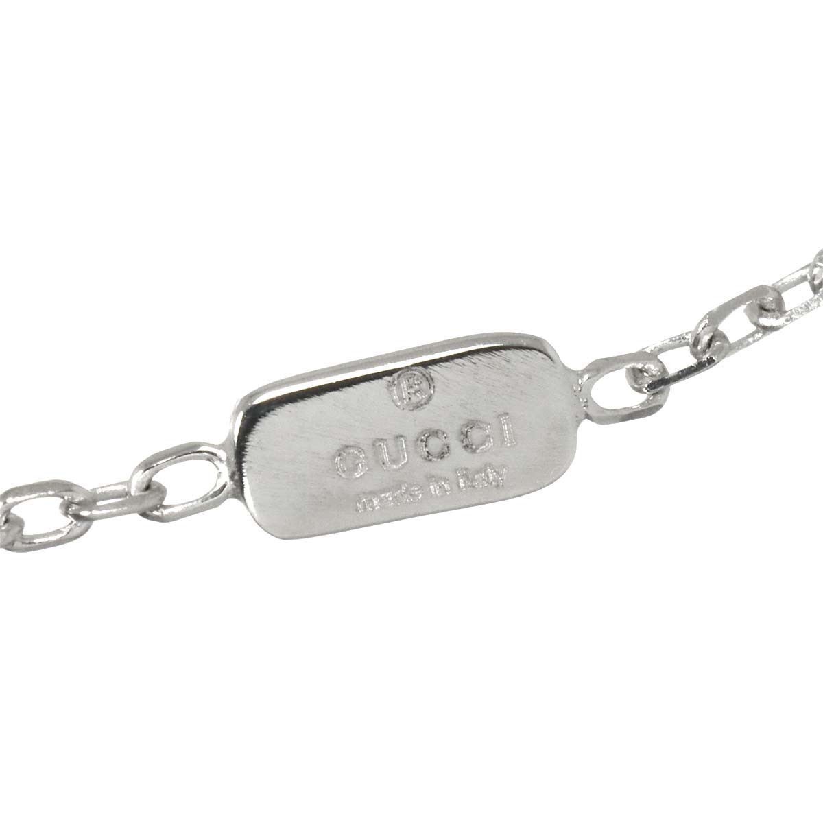 Icon Necklace 18K White Gold 750