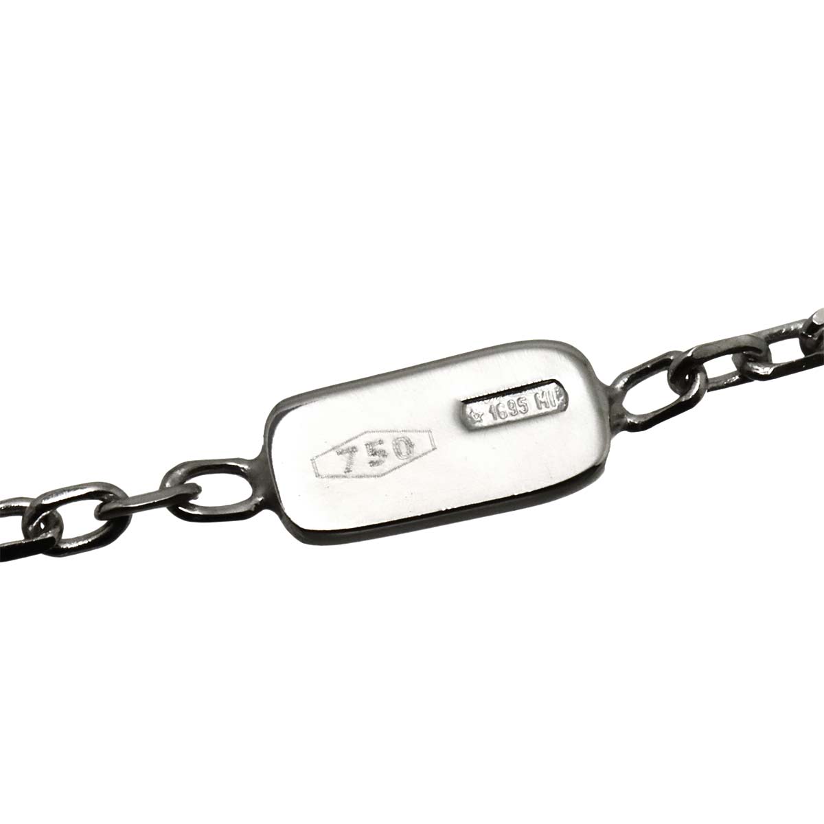 Icon Necklace 18K White Gold 750