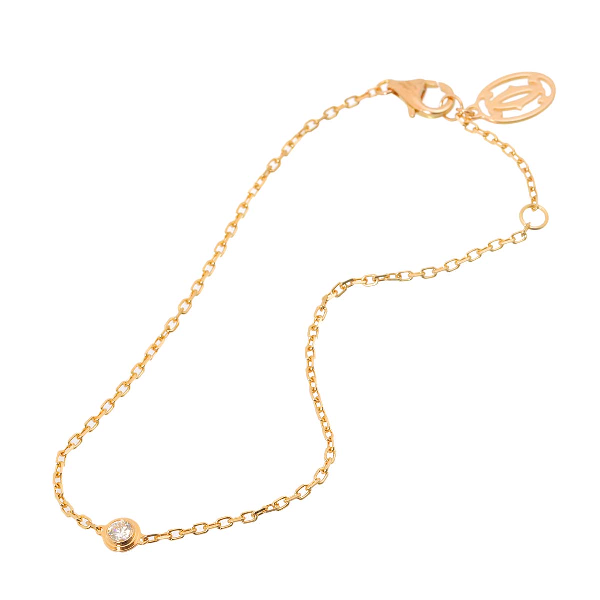 Cartier D Amour Diamond SM Bracelet 18K Pink Gold 750