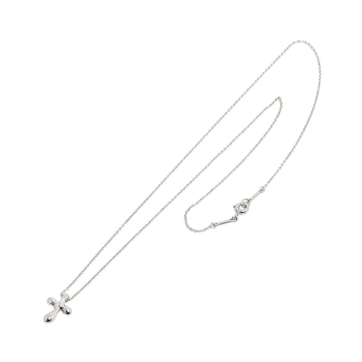 Cross Necklace Platinum