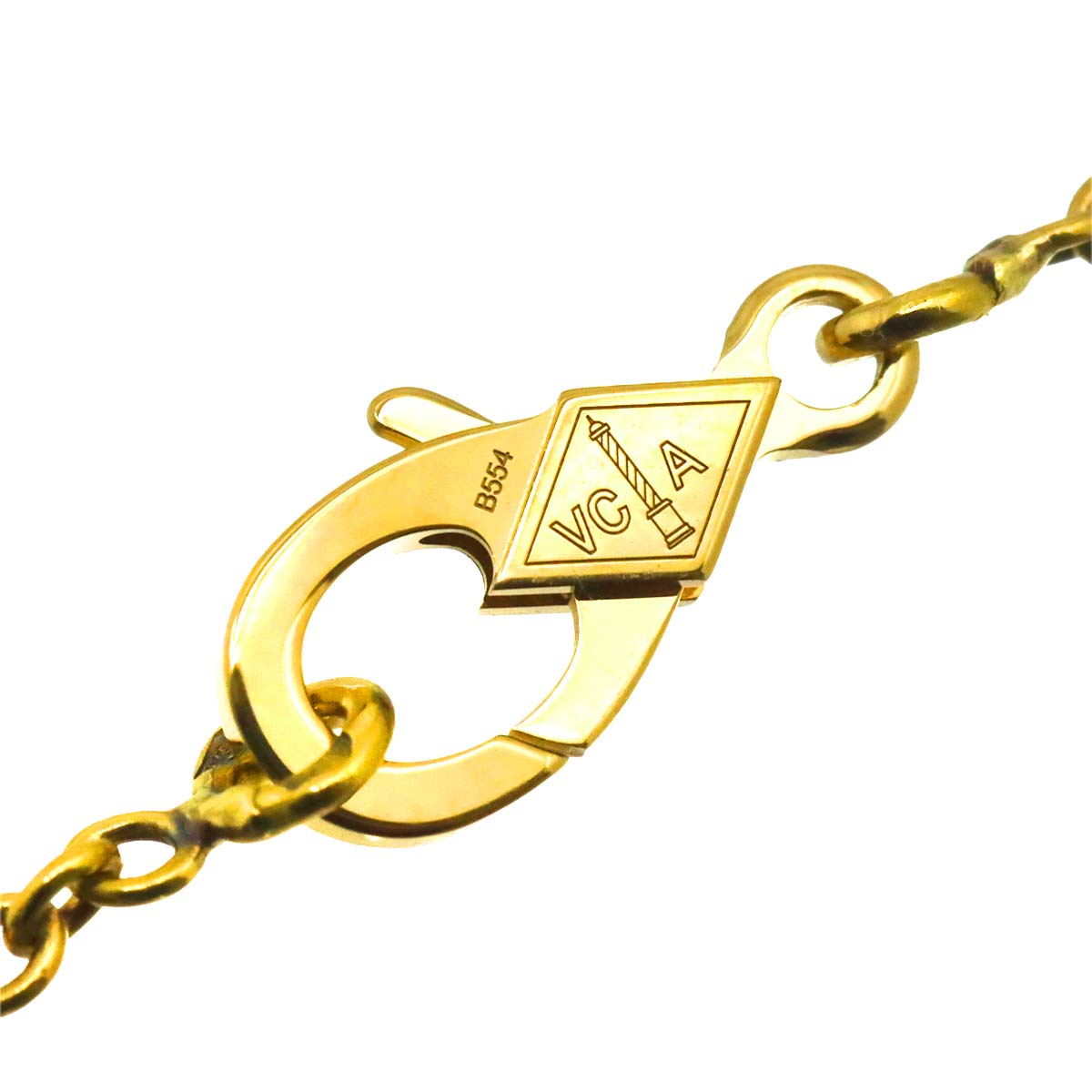 Papillon Emerald Diamond Necklace 18K YG 750