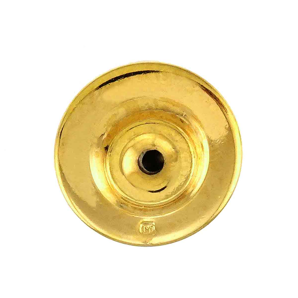 Freshwater cultured pearl Pin Brooch 18K YG 750