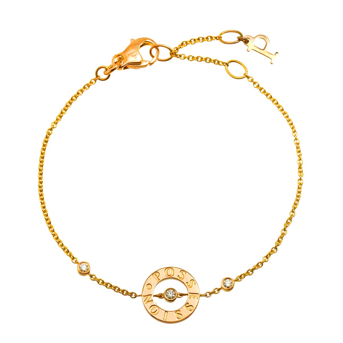 Possession Diamond Bracelet 18K PG 750
