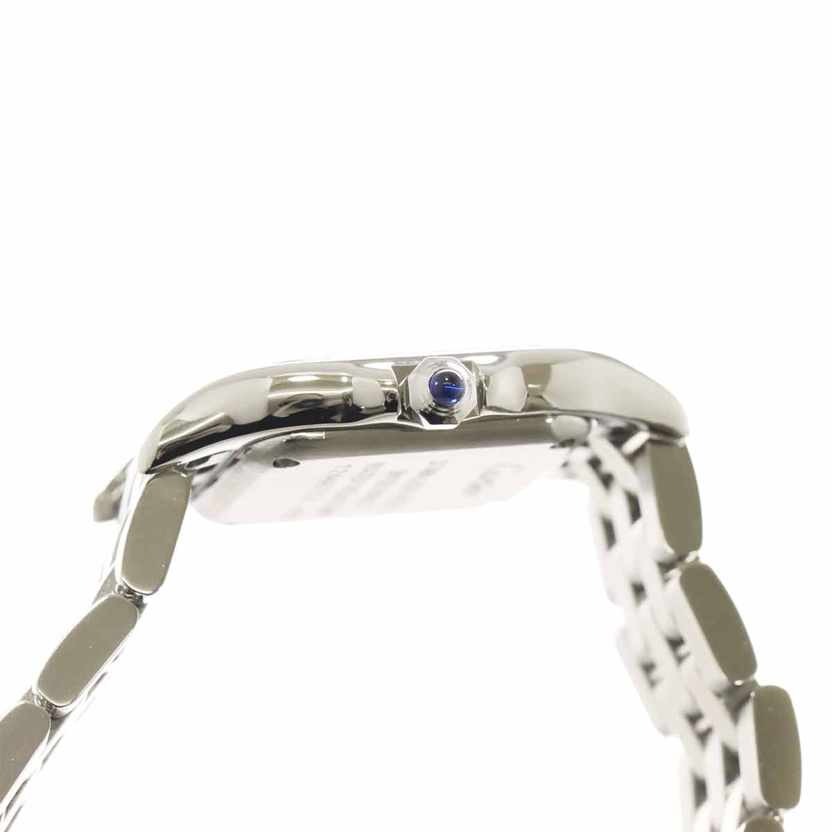 Panthere SM W4PN0007 Diamond Bezel Quartz Silver Dial Ladies