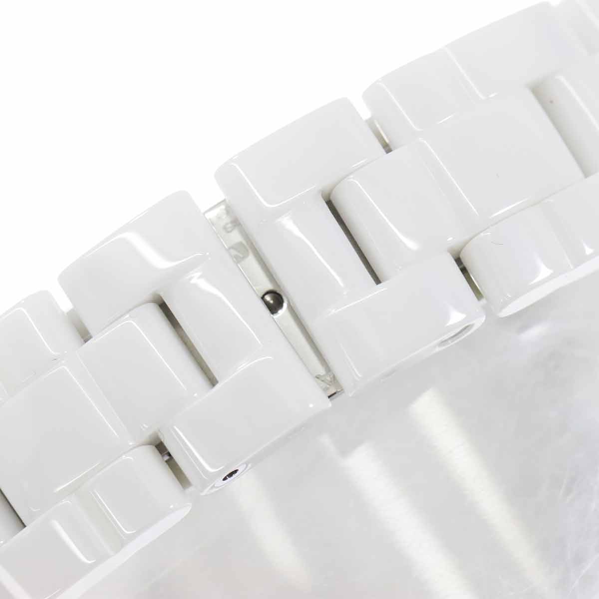 J12 33mm H1628 12P Diamond Quartz White Dial Ladies Watch