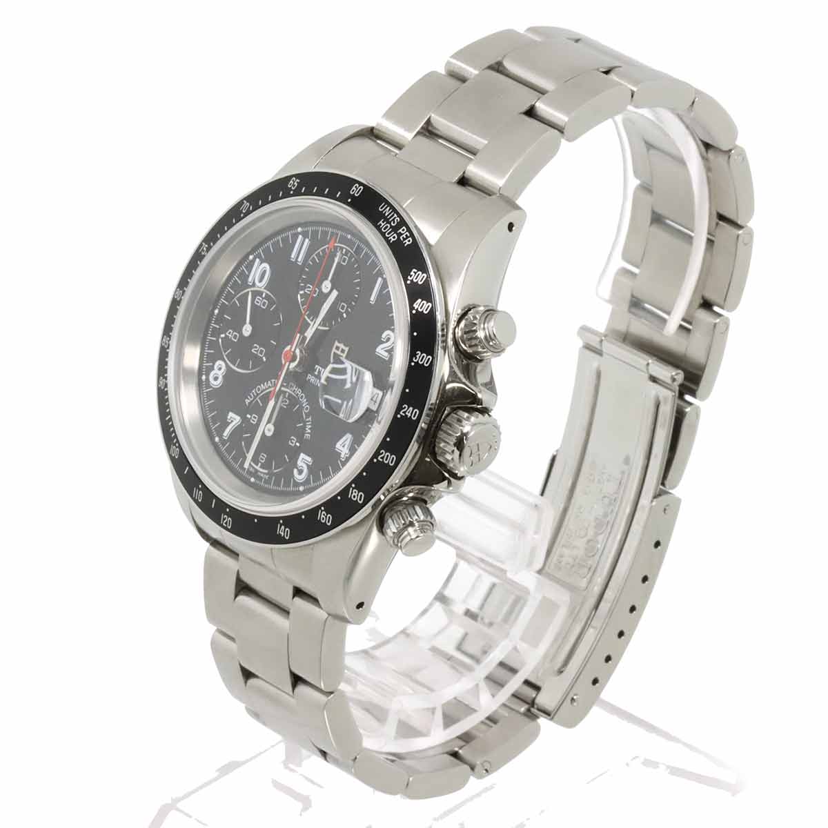 Chrono Time 79260 Chronograph Date Automatic Brack Dial