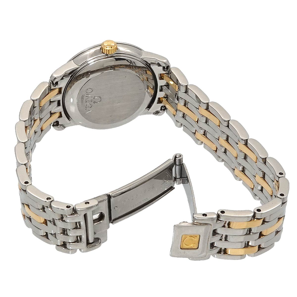 DeVille Prestige Automatic 15P Diamond YG Ladies Watch