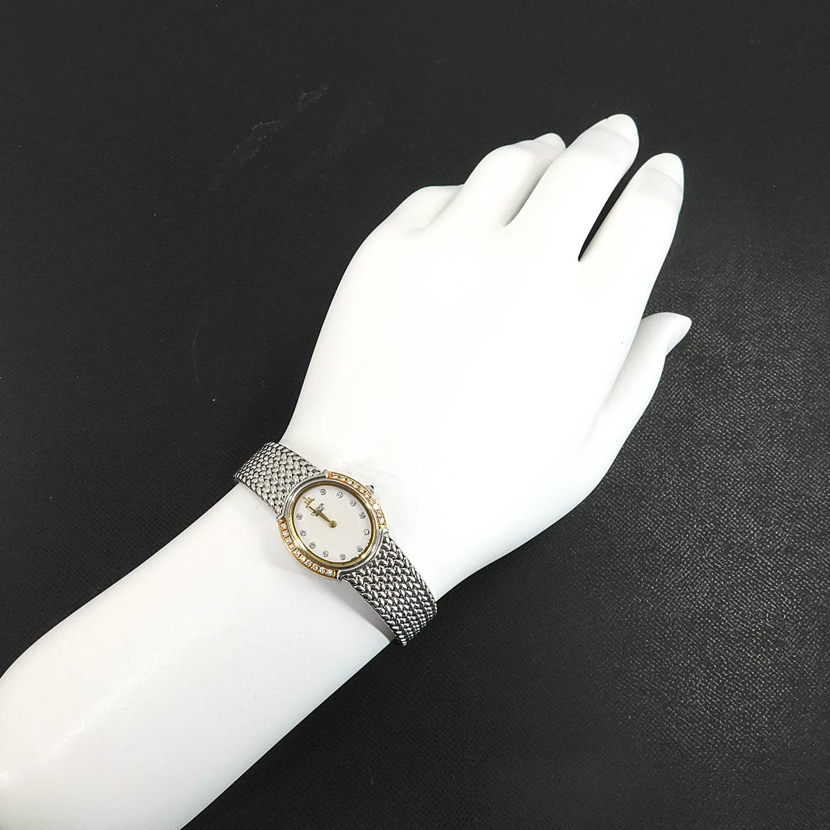 CREDOR GSWE982 Diamond K18YG Quartz Ladies Watch