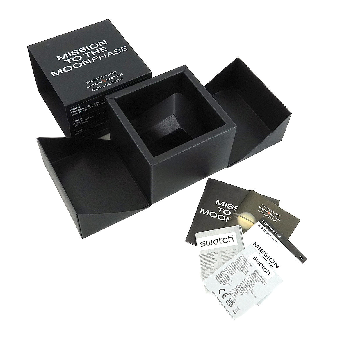 swatch BIOCERAMIC MOONSWATCH MISSION TO THE MOON SO33B700 Quartz