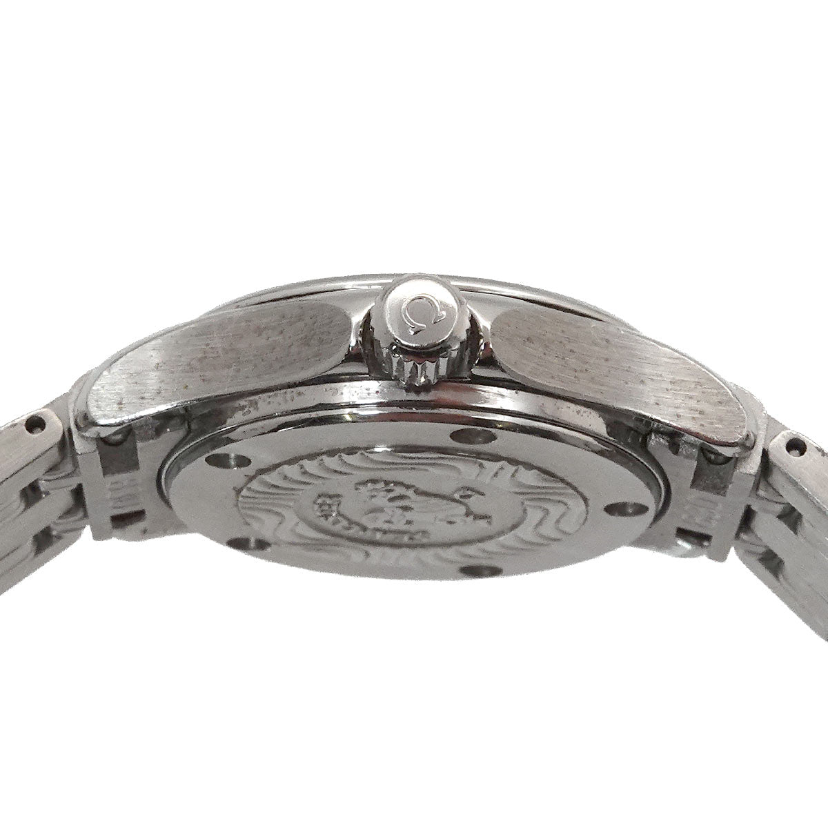 Seamaster 120 2581.81 Date Quartz Blue Dial Ladies Wrist Watch