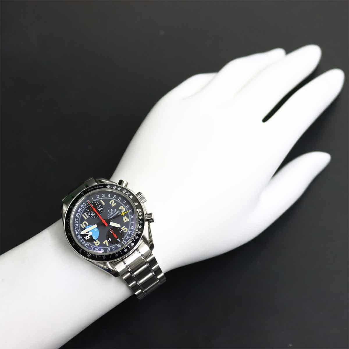 Speedmaster Mark40 3520 53 Automatic Gray Dial Mens Watch