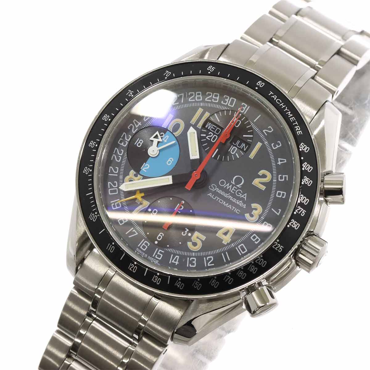 Speedmaster Mark40 3520 53 Automatic Gray Dial Mens Watch