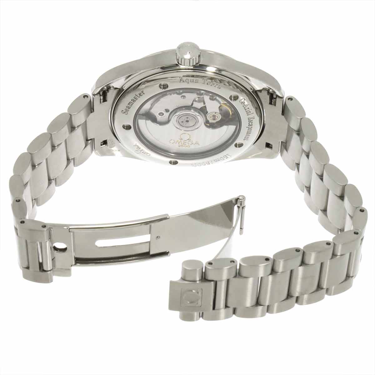 Seamaster Aqua Terra Co-axial 2503 33 Date Silver Dial Mens