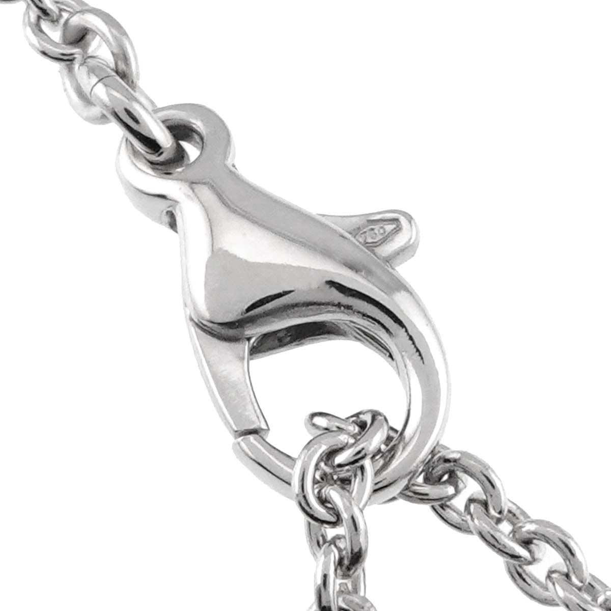 Astrale Cerchi Diamond Necklace 18K White Gold 750