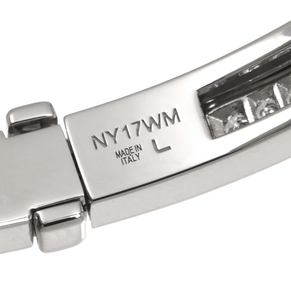 B-zero1 Pave Diamond Bracelet 18K White Gold 750 sizeL