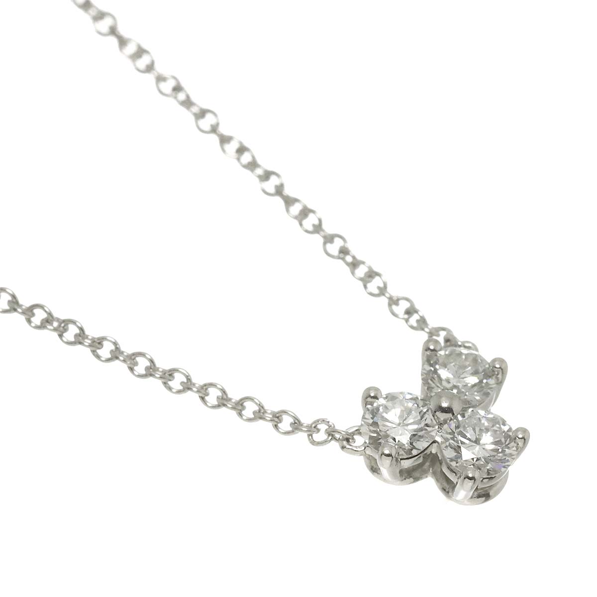 Aria Diamond 3P Necklace Platinum