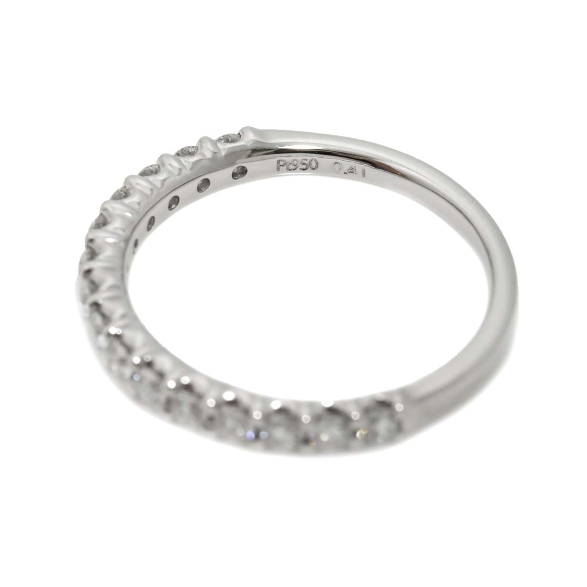 Diamond 0.41ct Ring Pt size4.75-5(US)