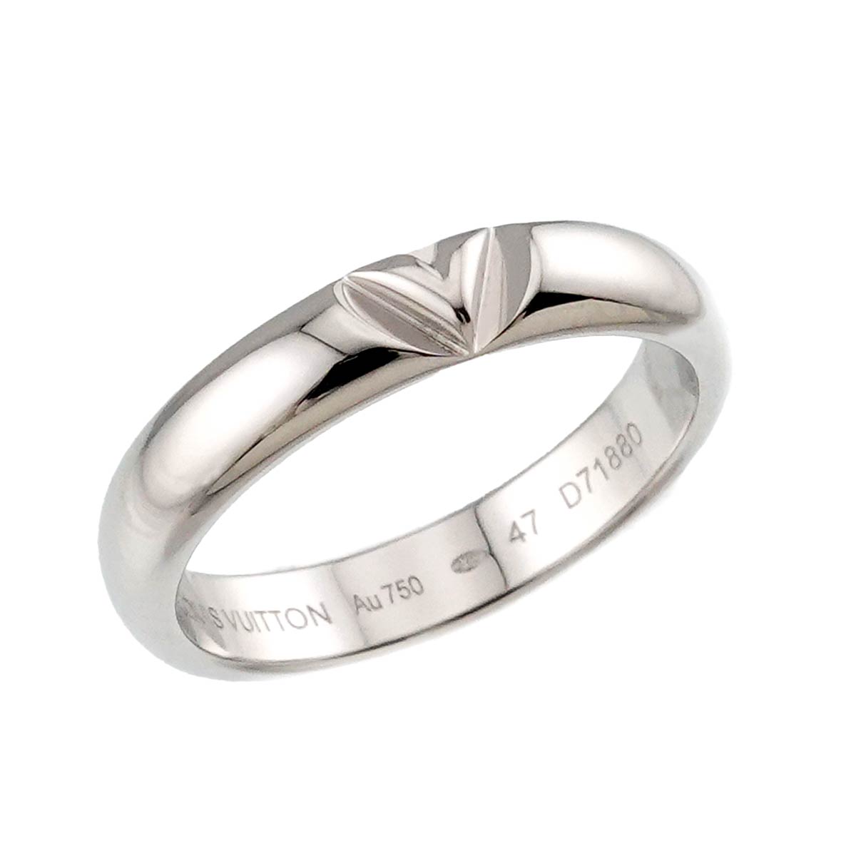 Volt Multi Ring 18K WG 750 size47 4(US)