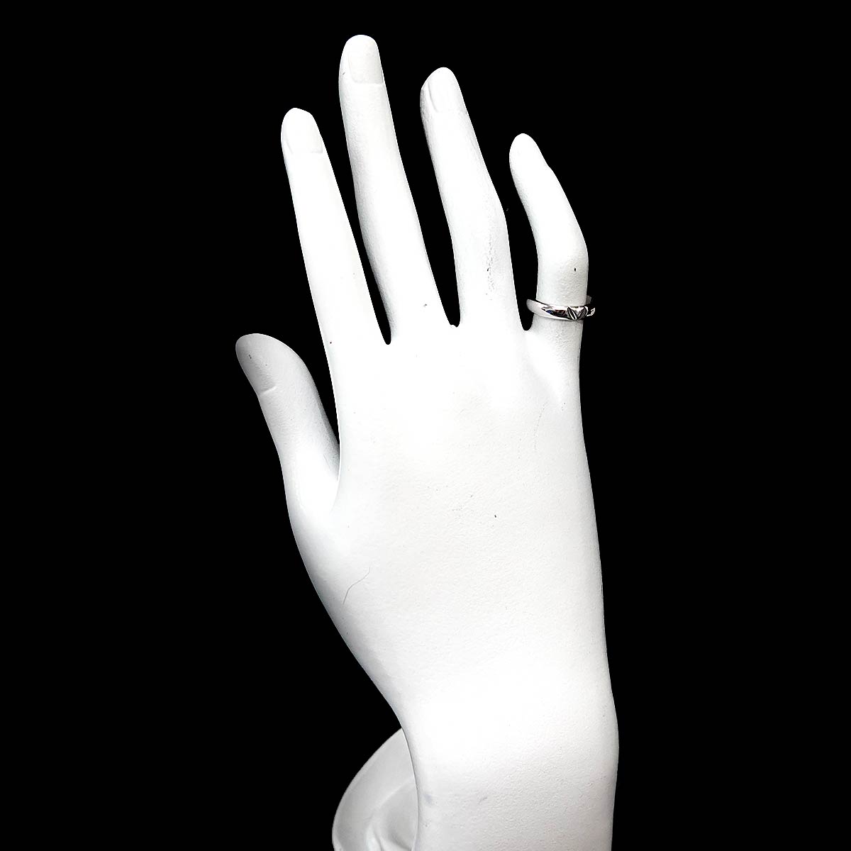 Volt Multi Ring 18K WG 750 size47 4(US)