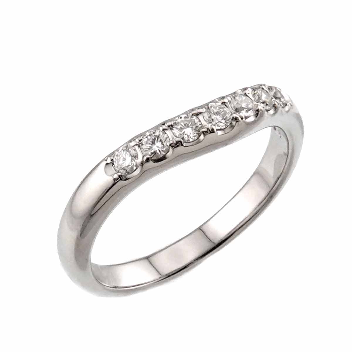 Diamond 0.15ct Ring Platinum Size4.75-5(US)
