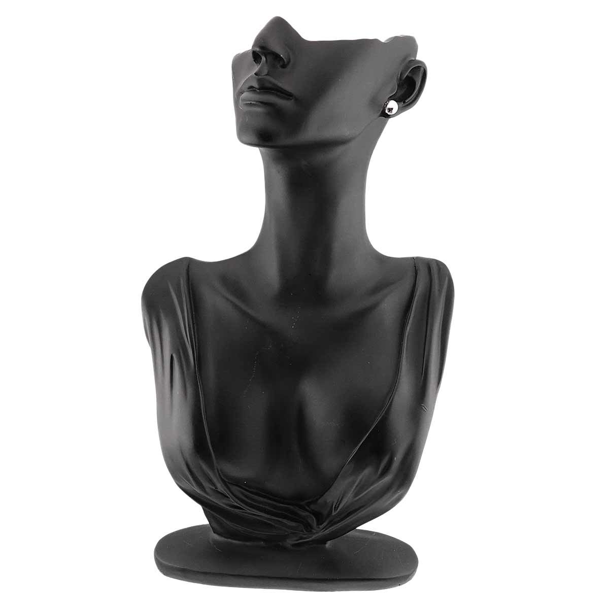 Earring Pierced 18K WG 750 One piece only