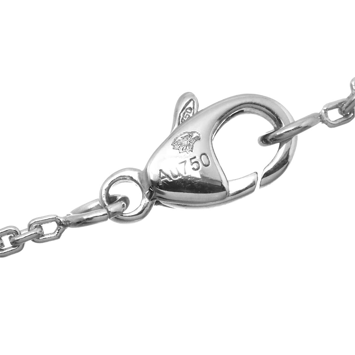 Blossom Diamond Necklace 18K WG 750