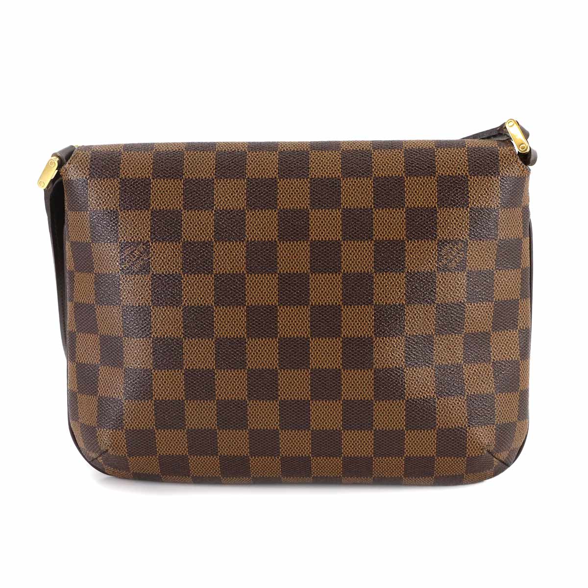 Damier Musette Tango Long Shoulder Bag Ebene N51301