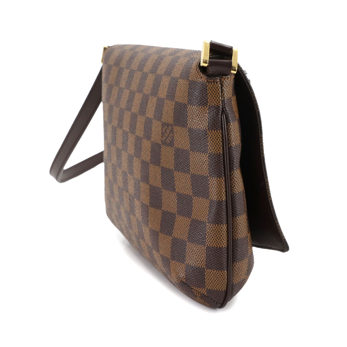 Damier Musette Tango Long Shoulder Bag Ebene N51301