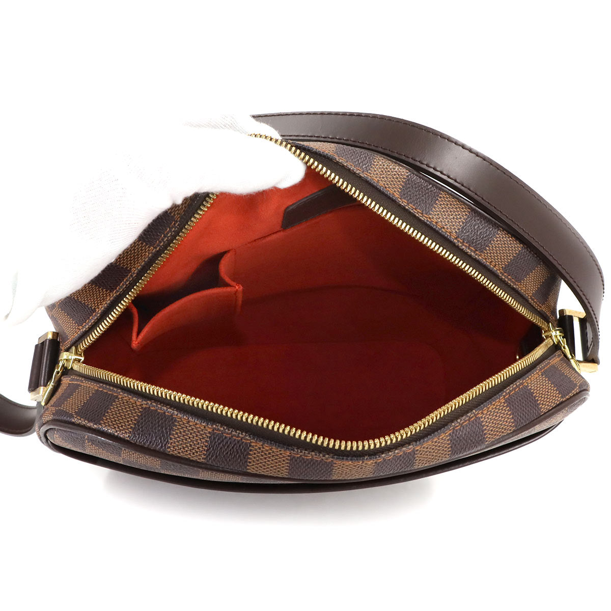 Damier Ipanema GM Shoulder Bag Ebene N51292 Purse