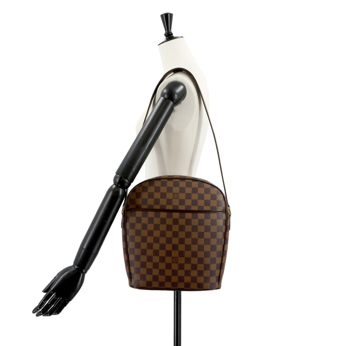 Damier Ipanema GM Shoulder Bag Ebene N51292 Purse