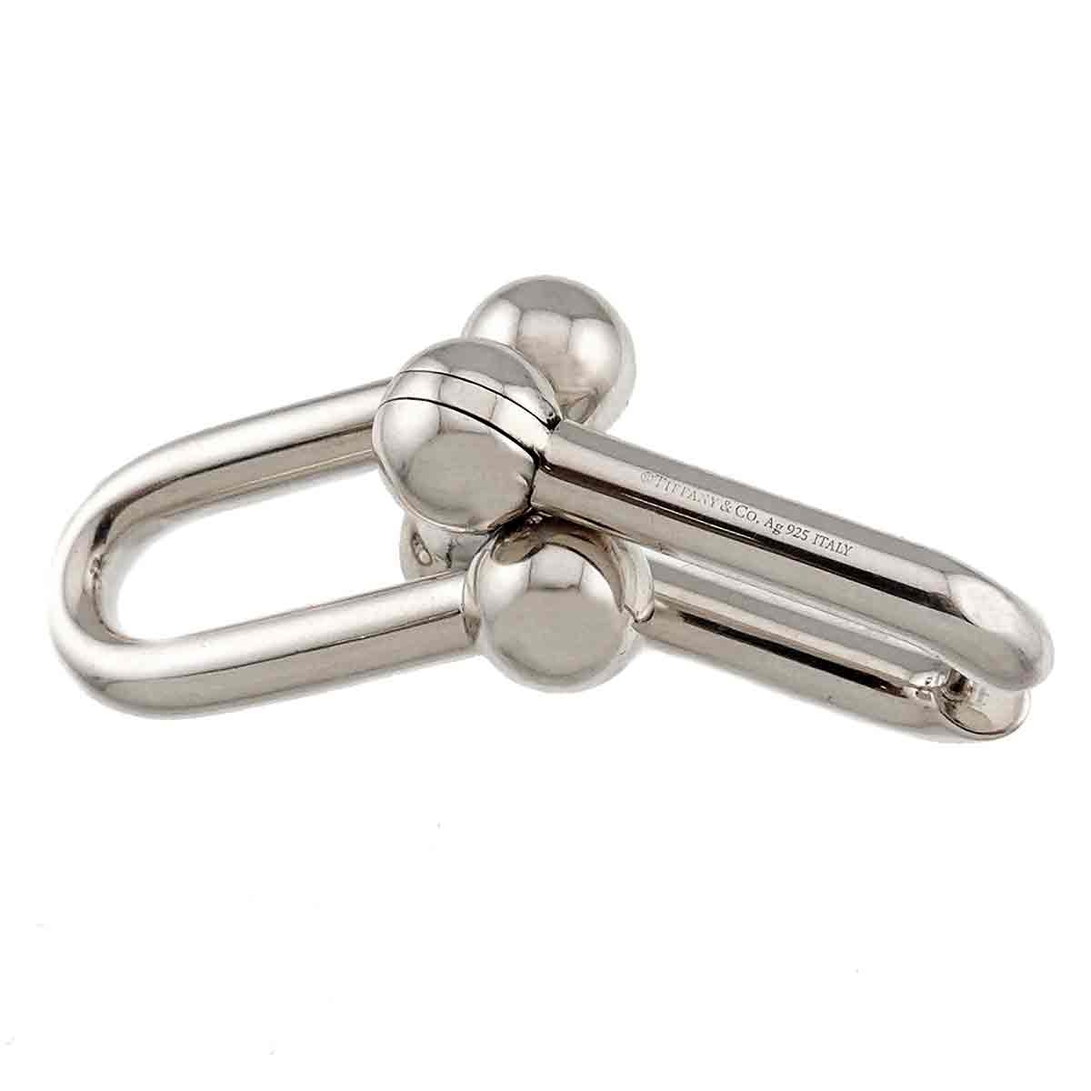 HardWear Large Link Earrings Pierced SV Silver 925