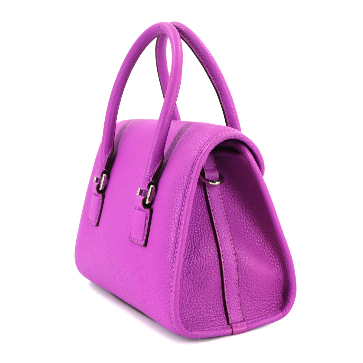 Alamo 28 Hand Shoulder Bag Leather Purplek Anagram Purse