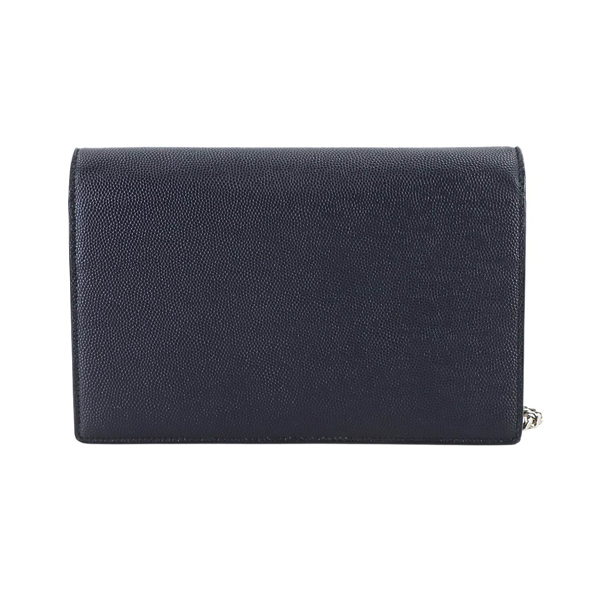 Kate Chain Long Wallet Leather Navy 452159
