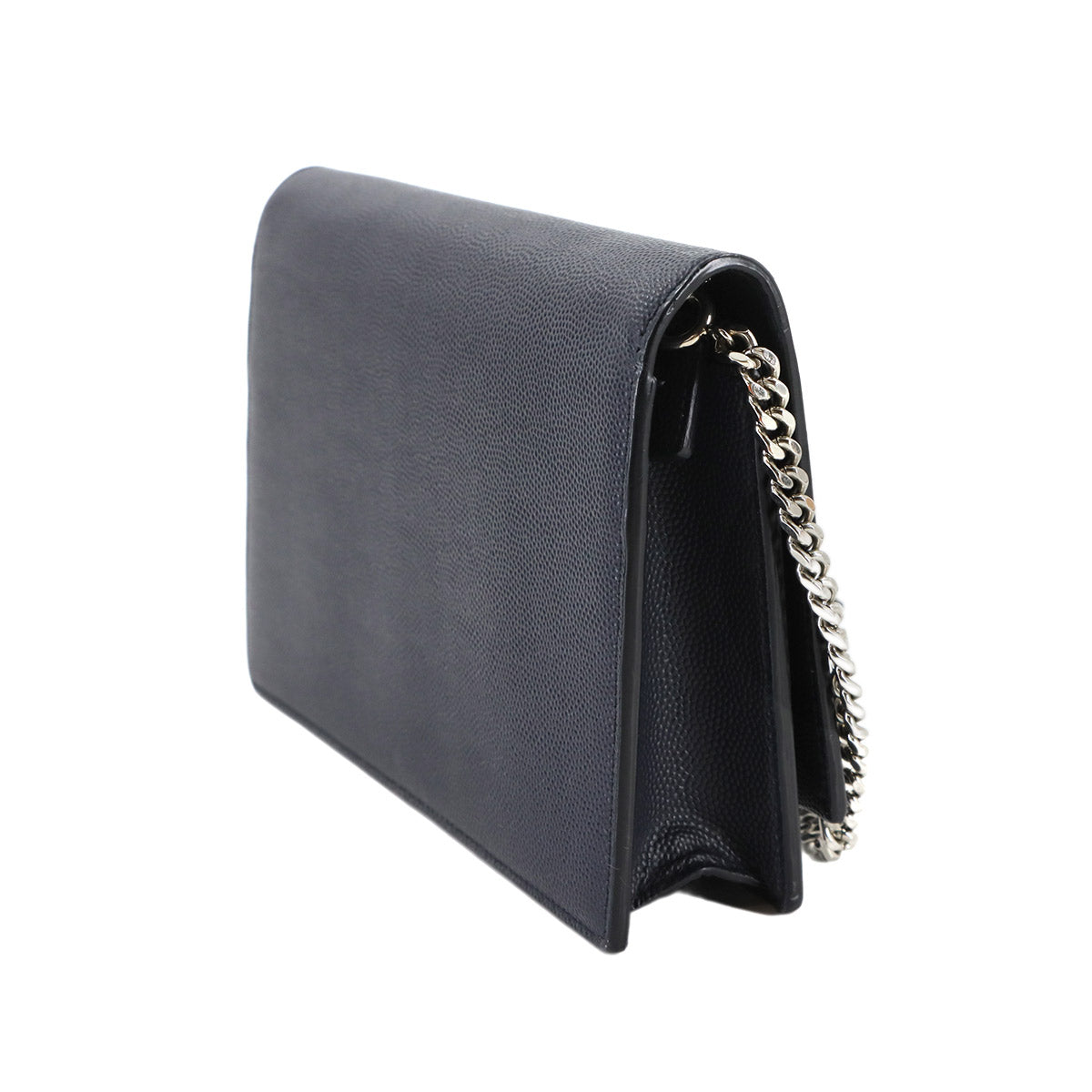 Kate Chain Long Wallet Leather Navy 452159