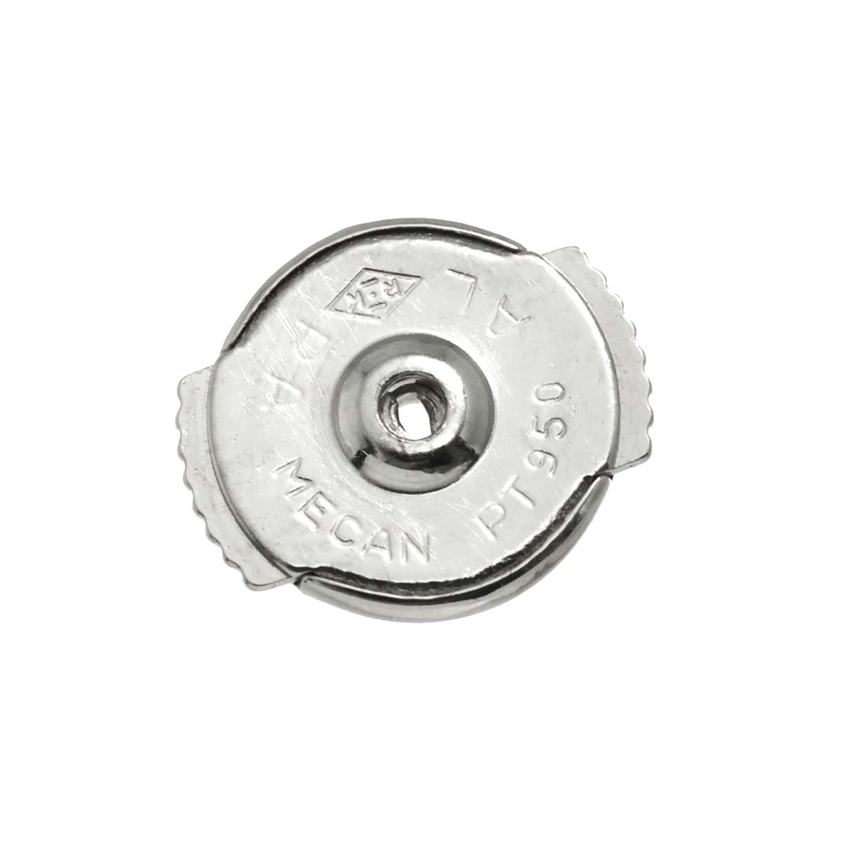 Diamond 0.76ct/0.75ct G/VS1/3EX Earrings Pierced Pt Platinum