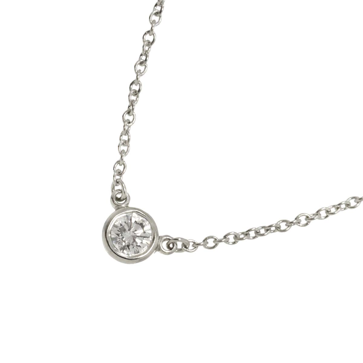 By The Yard Diamond Necklace Platinum