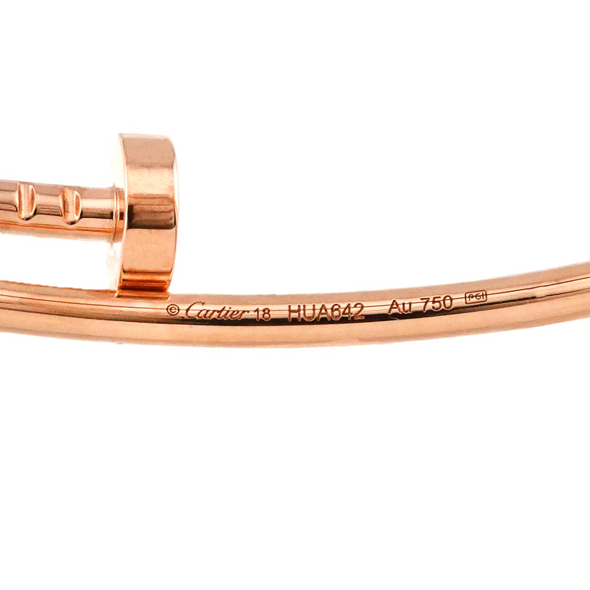 Juste Un Clou SM Bracelet 18K Pink Gold 750 size18