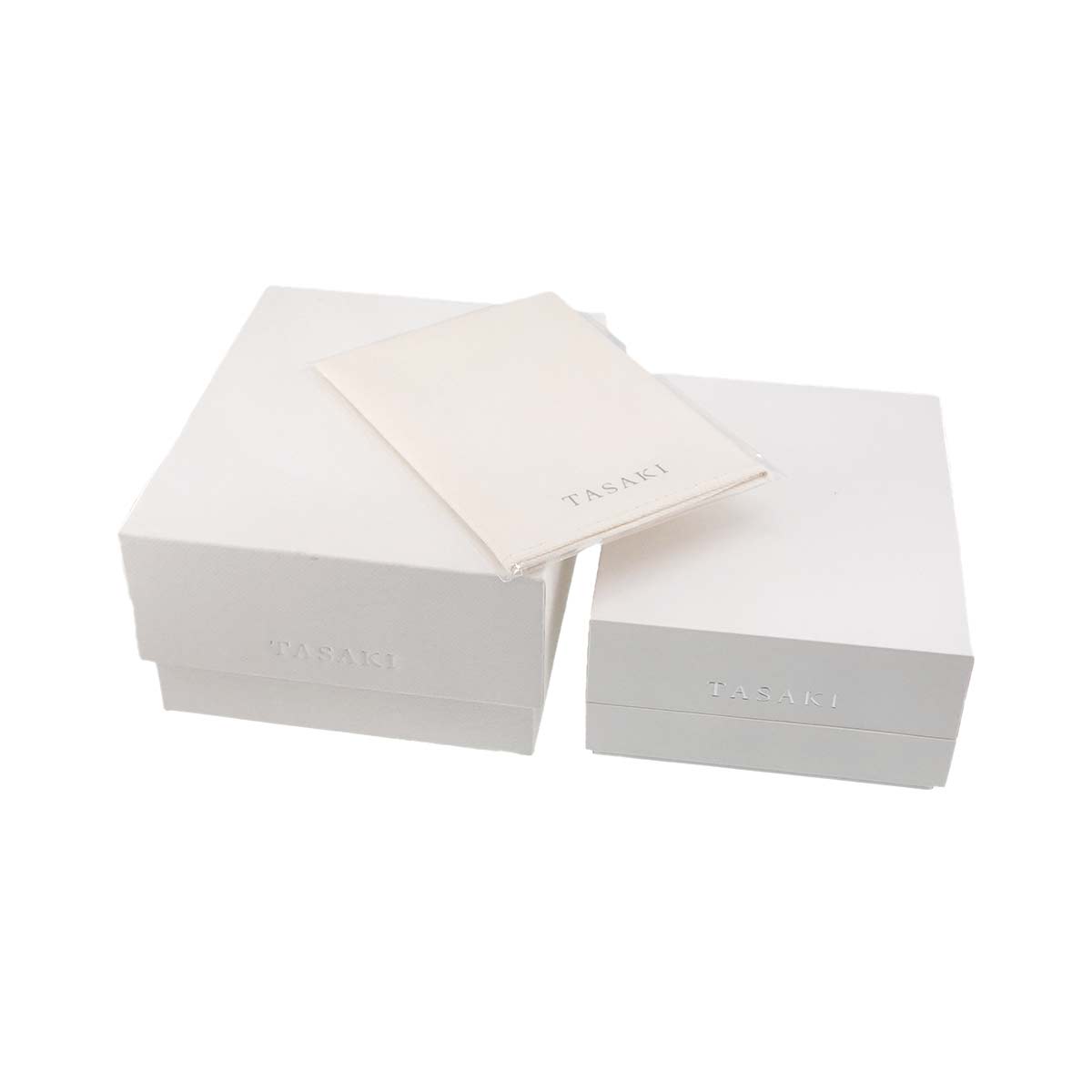 Garnet Necklace 18K WG 750