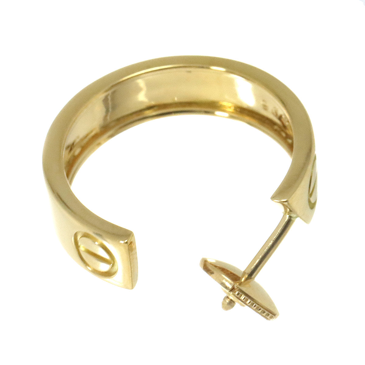 Love Earring Pierced 18K YG 750 Left ear One Piece only