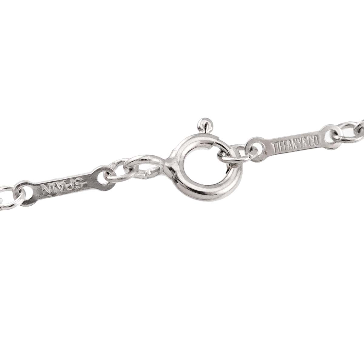 Open Heart Necklace Silver 925