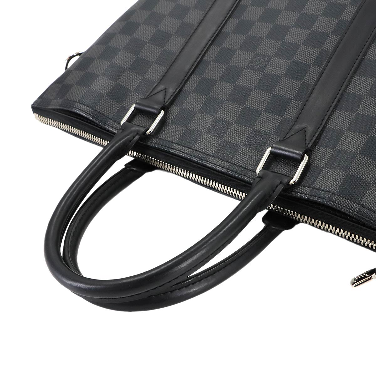 Damier Graphite Anton Tote Shoulder Bag N40000 Purse