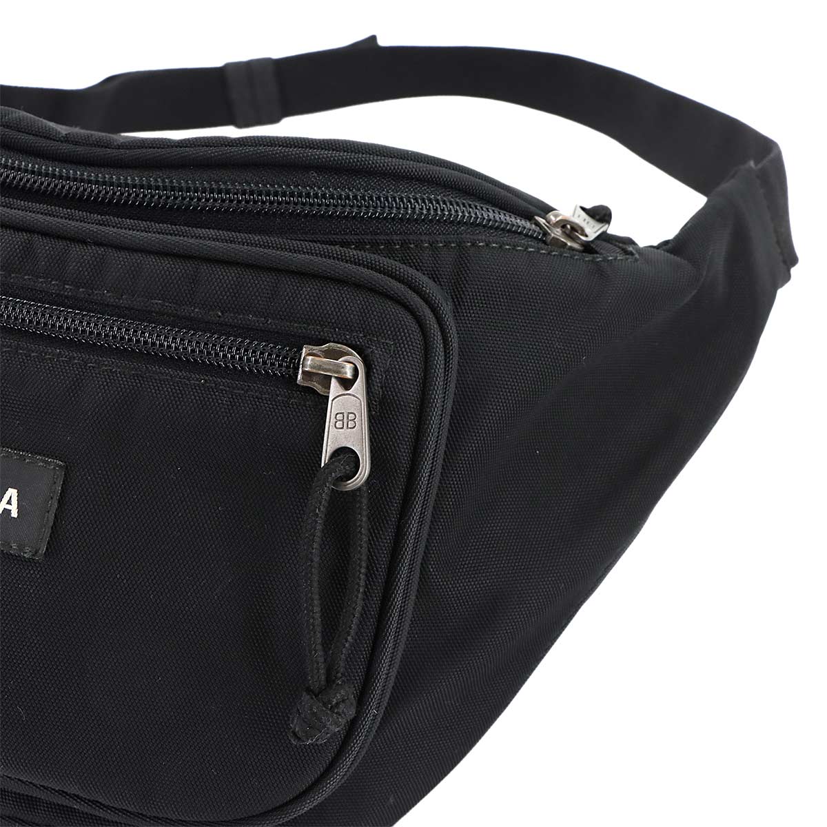 Explorer Belt Back Body Waist Bag Nylon Black 482389 Purse