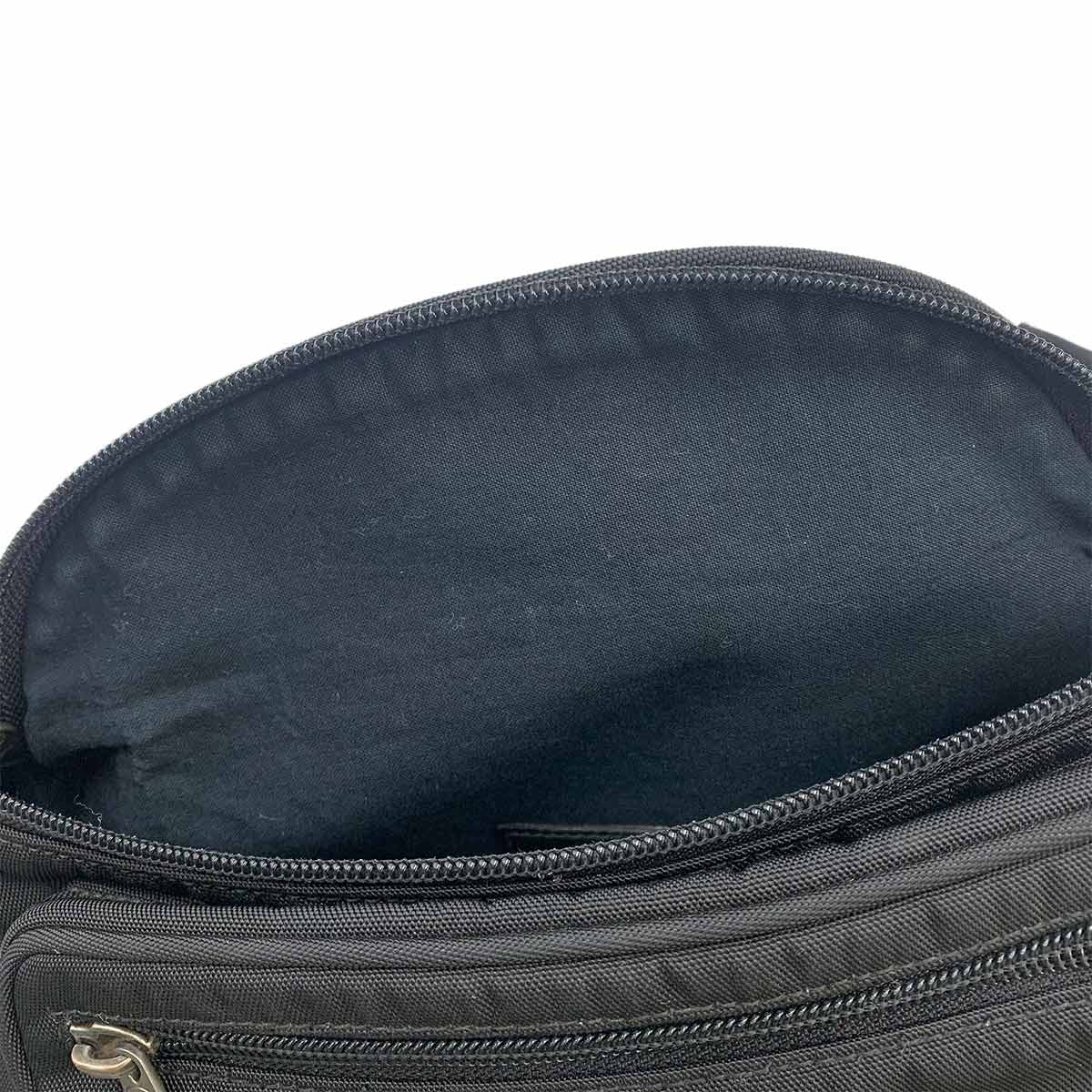 Explorer Belt Back Body Waist Bag Nylon Black 482389 Purse