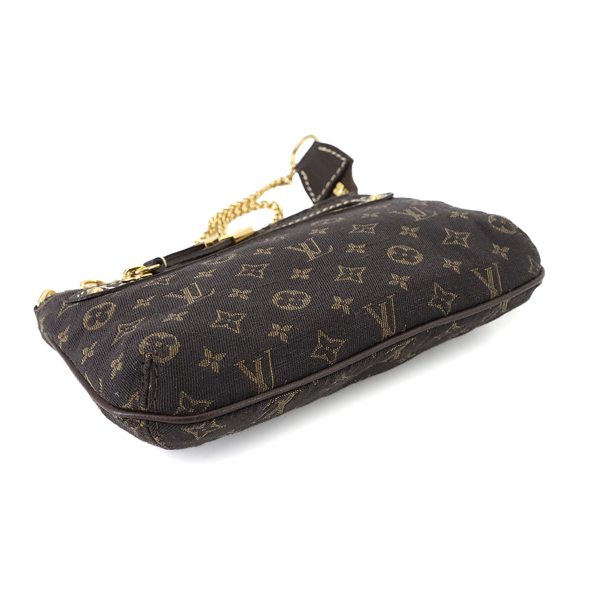 Monogram Mini Lin Pochette Accessoires Ebene M95668