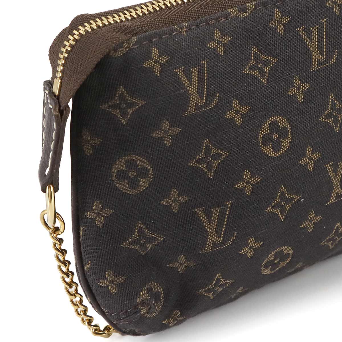 Monogram Mini Lin Pochette Accessoires Ebene M95668