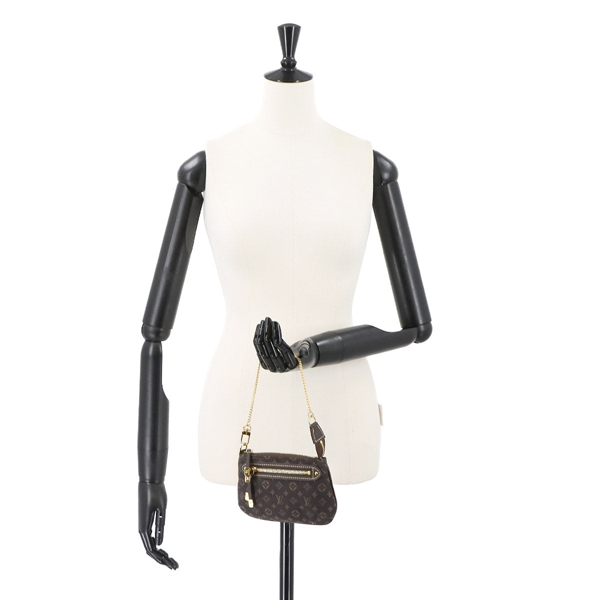 Monogram Mini Lin Pochette Accessoires Ebene M95668