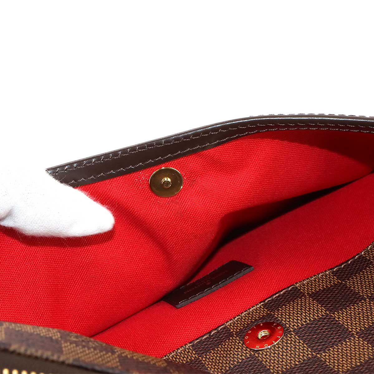 Damier Bloomsbury PM Shoulder Bag Ebene N42251 Purse