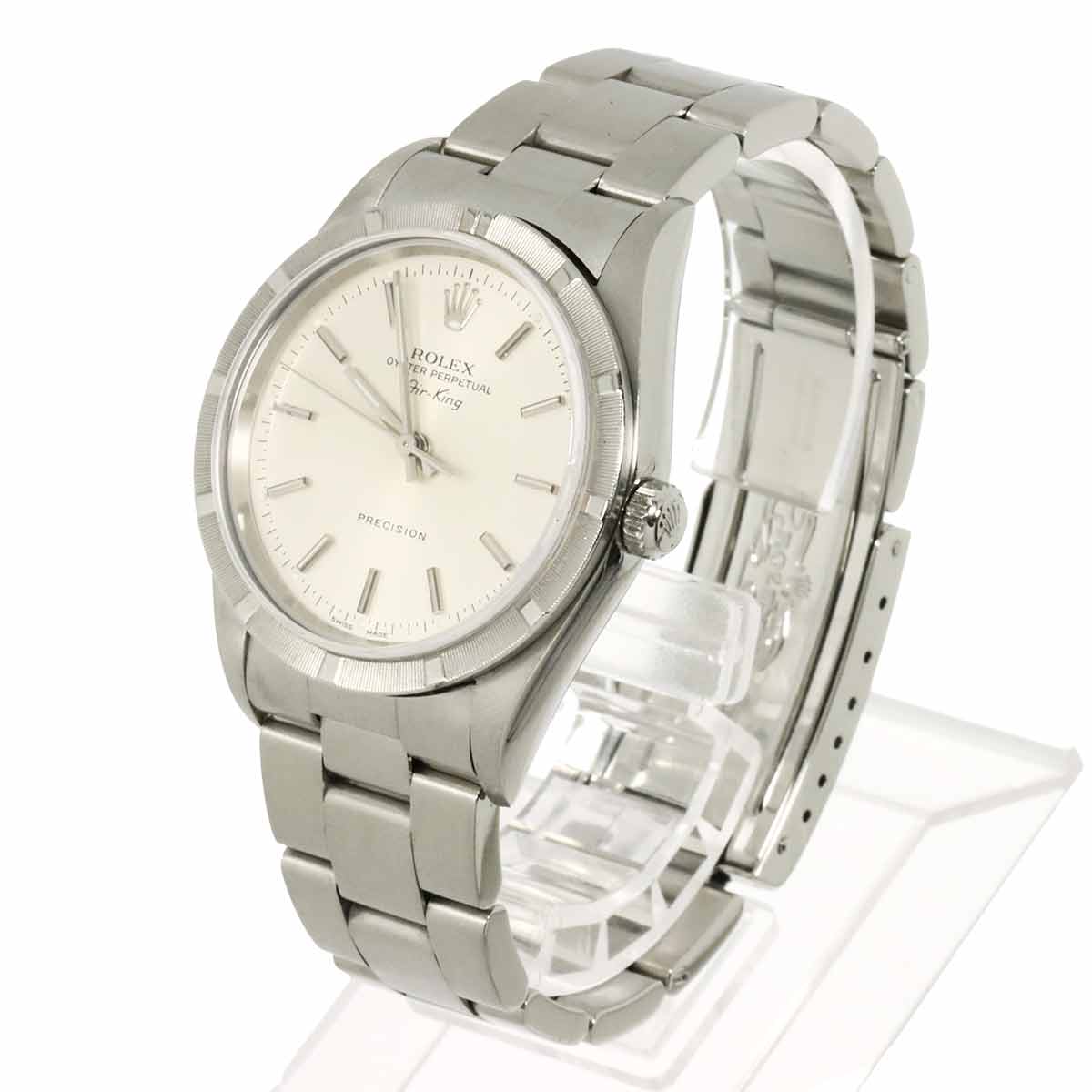 Air King Engine turned bezel 14010M Serial K Automatic Mens