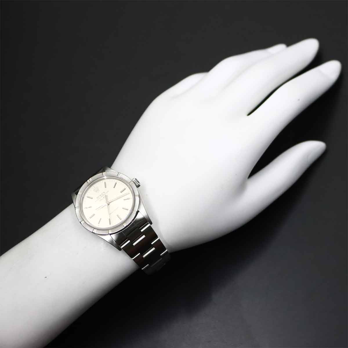 Air King Engine turned bezel 14010M Serial K Automatic Mens