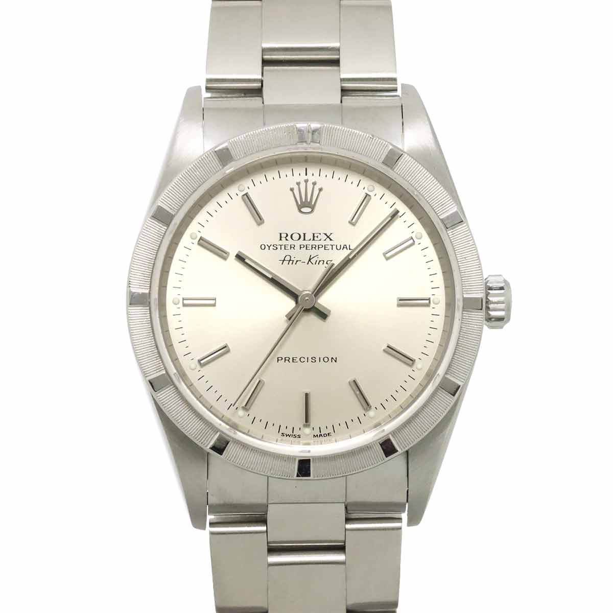 Air King Engine turned bezel 14010M Serial K Automatic Mens